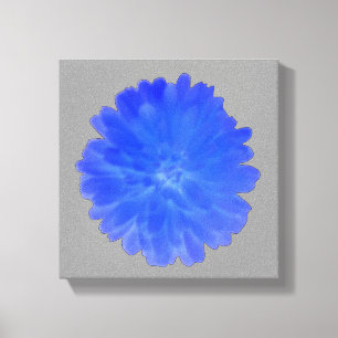 Impression sur toile Blue Marigold