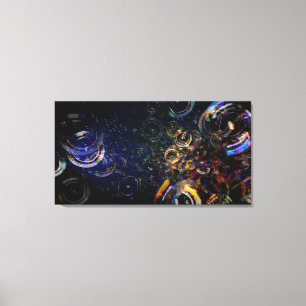 Impression sur toile Bubbles 40x21
