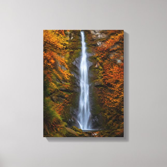 Impression sur toile Cascade n°1, série Cascades (Recto)