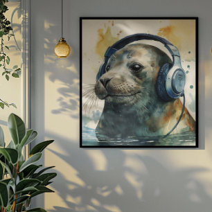 Impression sur toile Casque de la Factory de Musiq