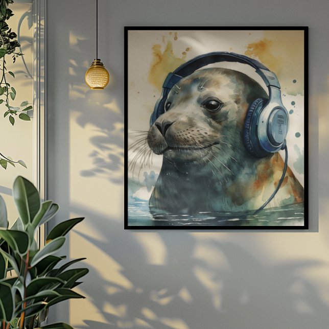 Impression sur toile Casque de la Factory de Musiq (Créateur téléchargé)