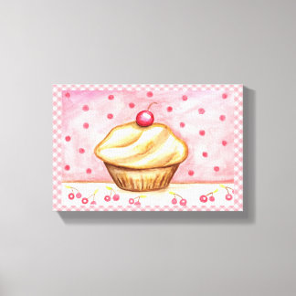 Impression sur toile Cupcake Canvas