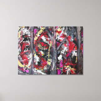 Impression sur toile d'art abstrait