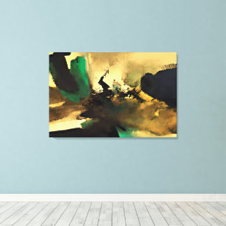 Impression sur toile d'art abstrait d'humeur orien