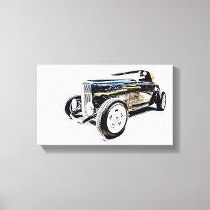 Impression sur toile d'art automobile / Décoration