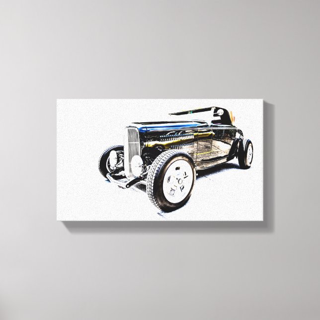 Impression sur toile d'art automobile / Décoration (Recto)