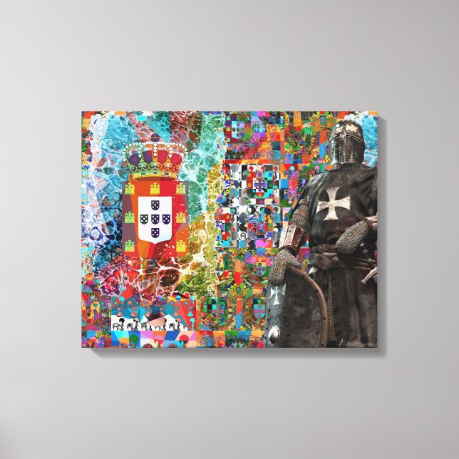 Impression sur toile d'art populaire portugais (Recto)