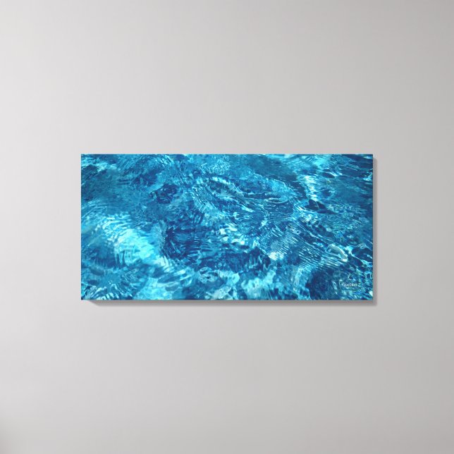 Impression sur toile de 32×16 Water (Recto)