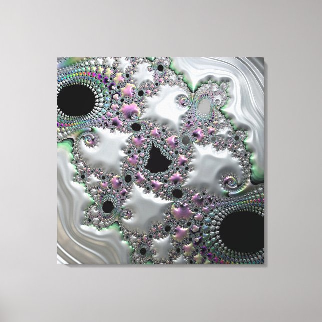 Impression sur toile de bijoux précieux (Recto)