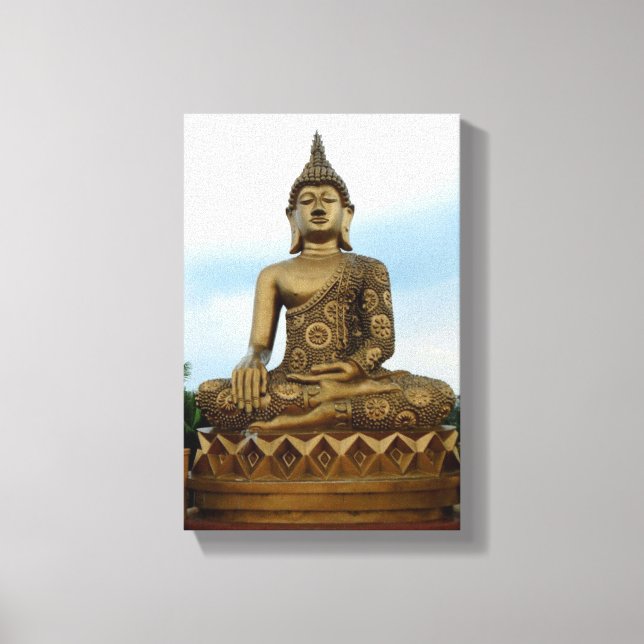 Impression sur toile de Bouddha (Recto)