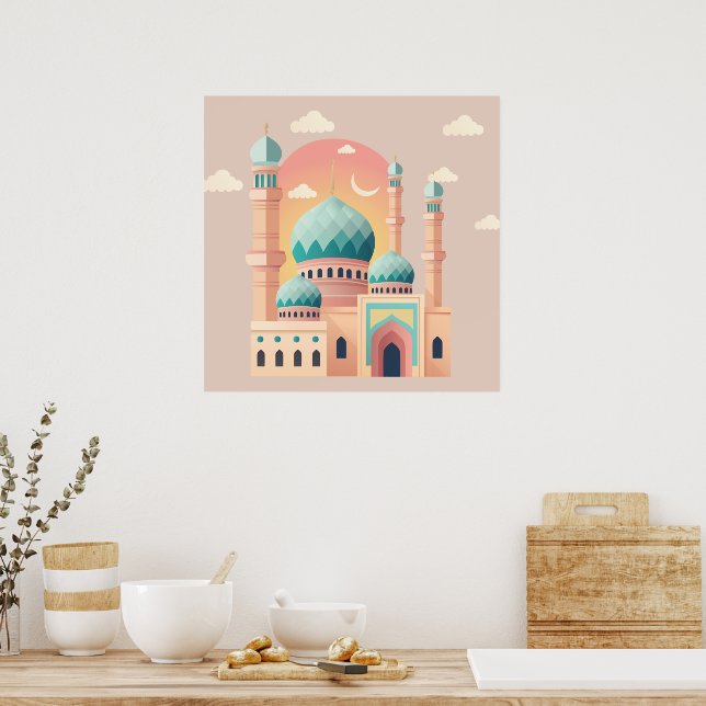 Impression sur toile de célébration de Ramadan  (Cuisine)