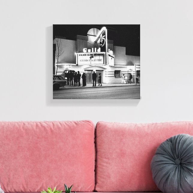 Impression sur toile de cinéma classique des année (Insitu(Salon))