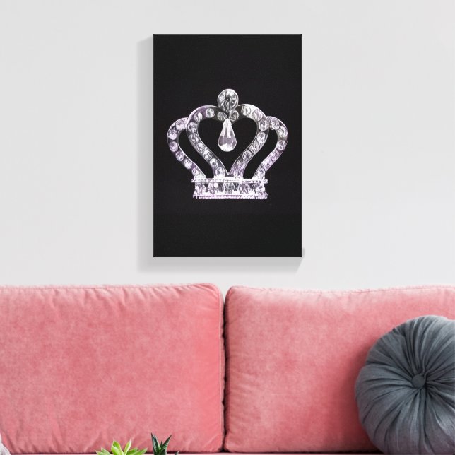 Impression sur toile de couronne (Insitu(Salon))