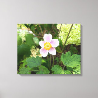Impression sur toile de fleur sauvage rose | Mural