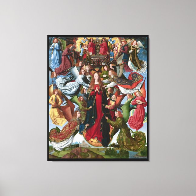 impression sur toile de galerie d'art. (Recto)