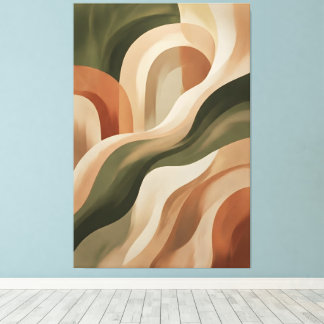 Impression sur toile de la galerie abstraite en te