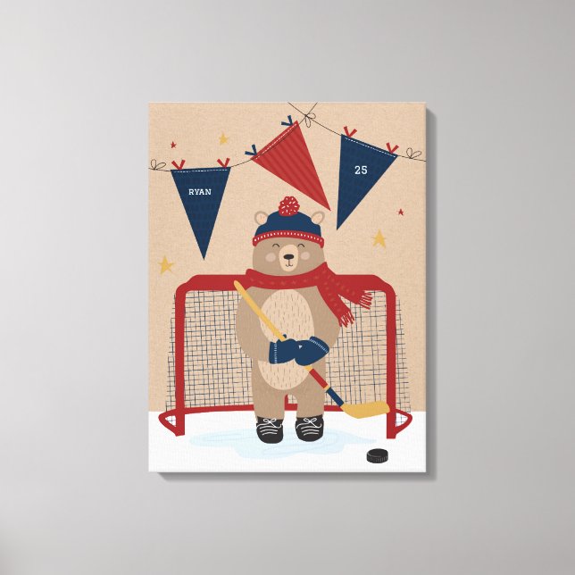Impression sur toile de la petite recrue All-Star  (Recto)