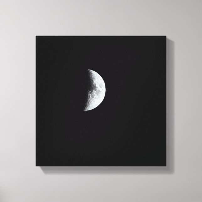 Impression sur toile de la pleine lune mystique –  (Recto)
