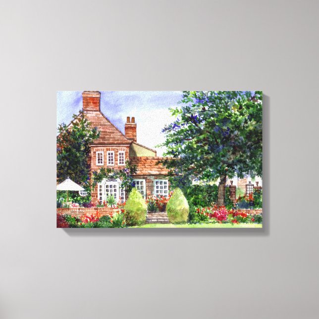 Impression sur toile de la Wall Art de la Maison d (Recto)