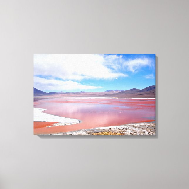 Impression sur toile de Laguna Colorada (Recto)