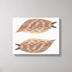 Impression sur toile de limaces