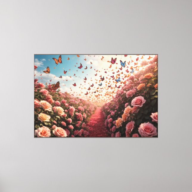 Impression sur toile de Rose Paradise (Recto)