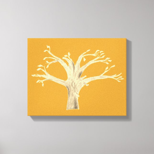 Impression sur toile de silhouette (Recto)