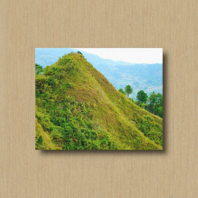 Impression sur toile de sommet de montagne (Créateur téléchargé)