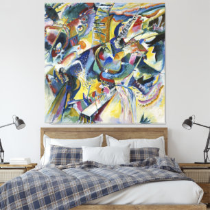 Impression sur toile de Wassily Kandinsky