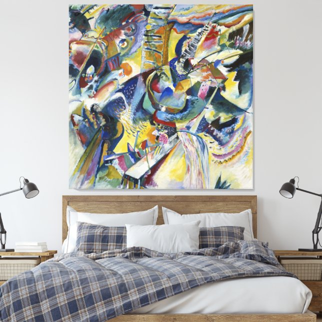 Impression sur toile de Wassily Kandinsky (Insitu(Chambre))