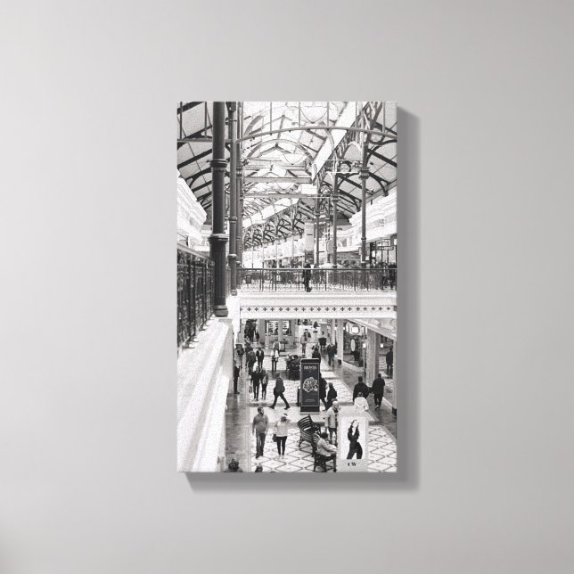 Impression sur toile du centre commercial Canal Wa (Recto)