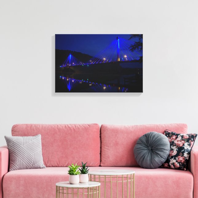 Impression sur toile du pont U.S. Grant (Insitu(Salon))