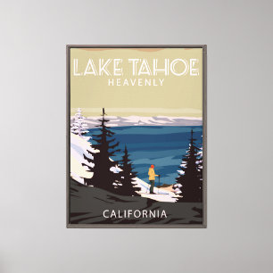 Impression sur toile encadrée Heavenly, Lake Tahoe