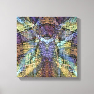 Impression sur toile enroulée, Craie Abstraite sur