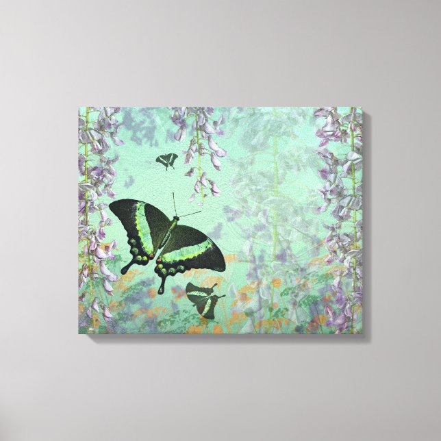 Impression sur toile enveloppée Swallowtail Summer (Recto)
