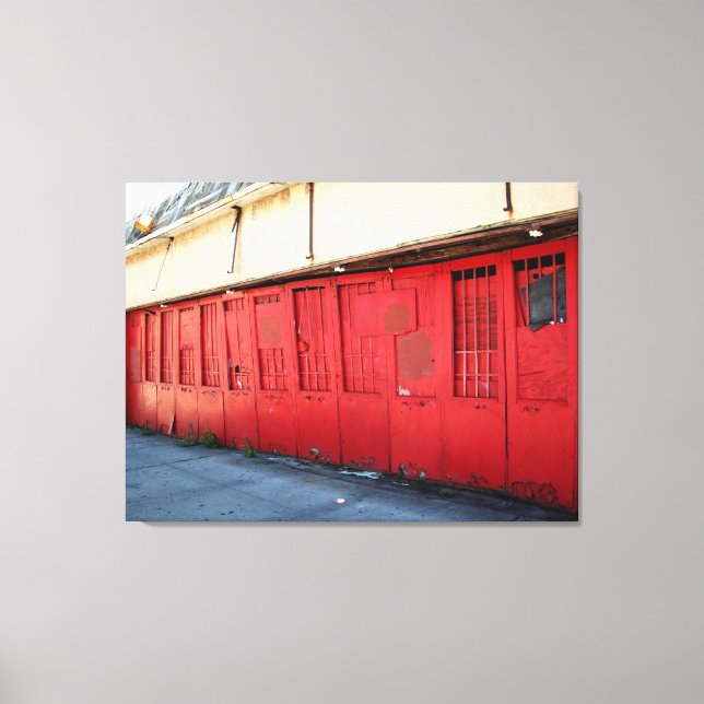 Impression sur toile enveloppée 'The Old Arcade' (Recto)