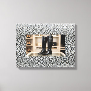 Impression sur toile étendue de Boss Lady