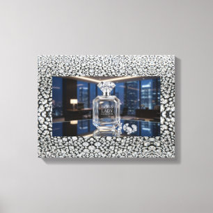 Impression sur toile étendue de Boss Lady