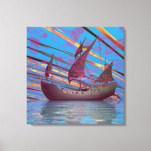 Impression sur toile étendue Mary Celeste