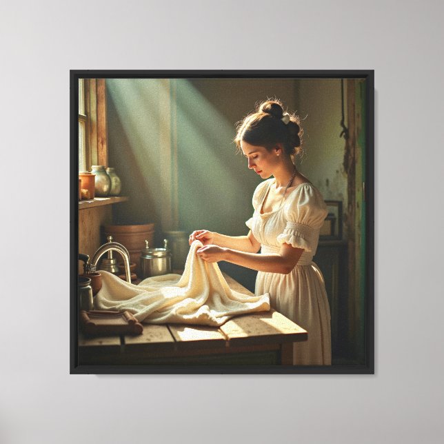 Impression sur toile étirée (Recto)