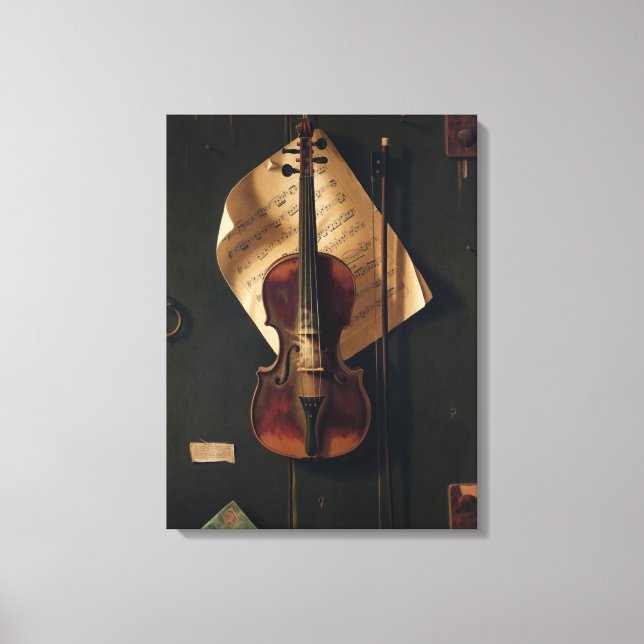 Impression sur toile étirée de Dutch Master Music (Recto)