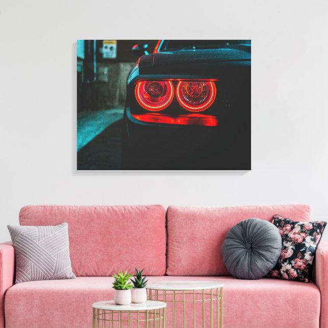 Impression sur toile étirée des phares (Insitu(Salon))