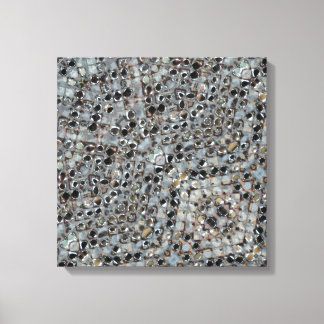 Impression sur toile étirée Ice Metal Fire