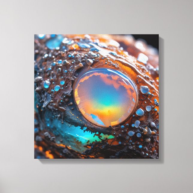 Impression sur toile (Fire Opal-2) (Recto)