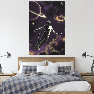 Impression sur toile Flying For Photons