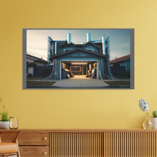 Impression sur toile Garage Tech Upgrade