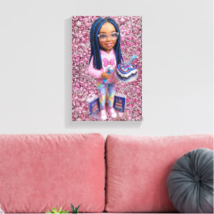 Impression sur toile Glam Doll