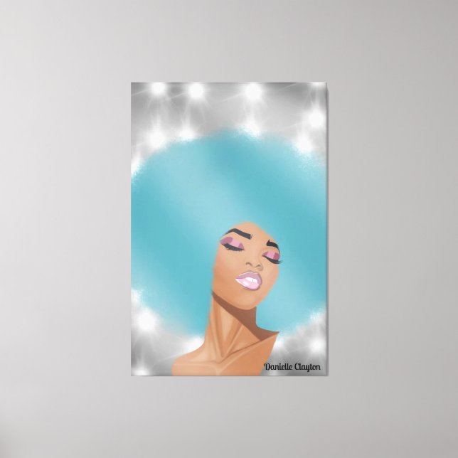 Impression sur toile Guarded (Recto)