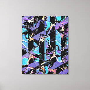 Impression sur toile hideuse