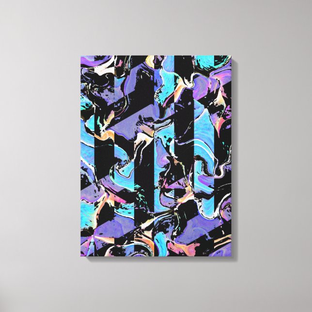 Impression sur toile hideuse (Recto)